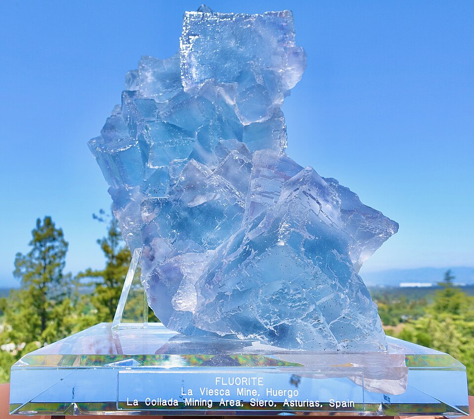 藍螢石水晶